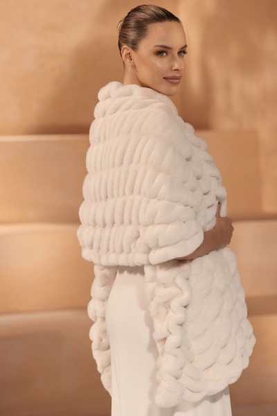 Шарф из искусственного меха