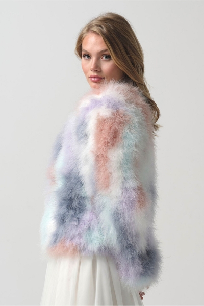 Marabou Jacket BOL-24, multicolor