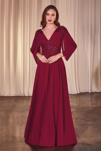 CD S506 BURGUNDY, size 18US